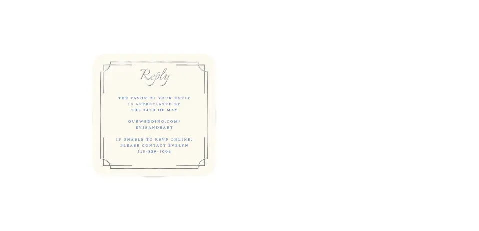 Wedding Invitation Shapes