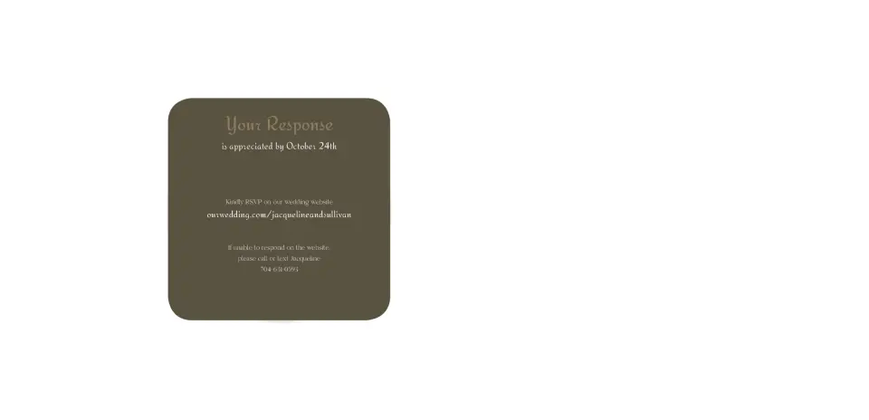 Wedding Invitation Shapes