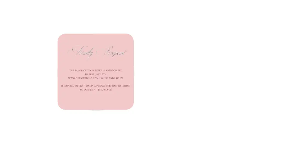 Wedding Invitation Shapes