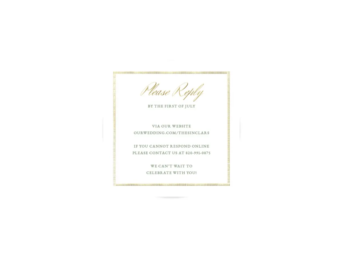 Wedding Invitation Shapes