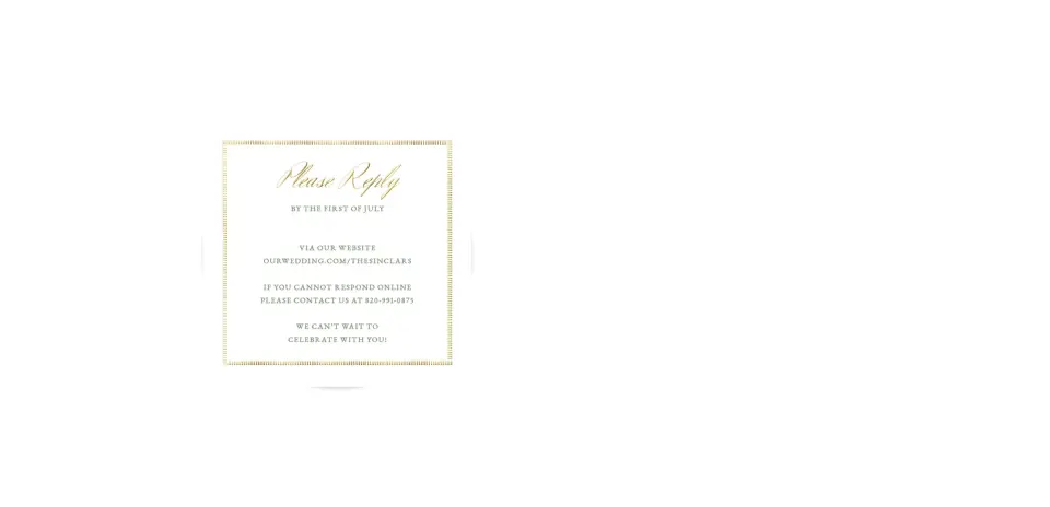 Wedding Invitation Shapes