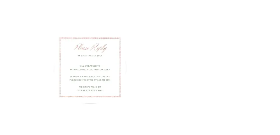 Wedding Invitation Shapes