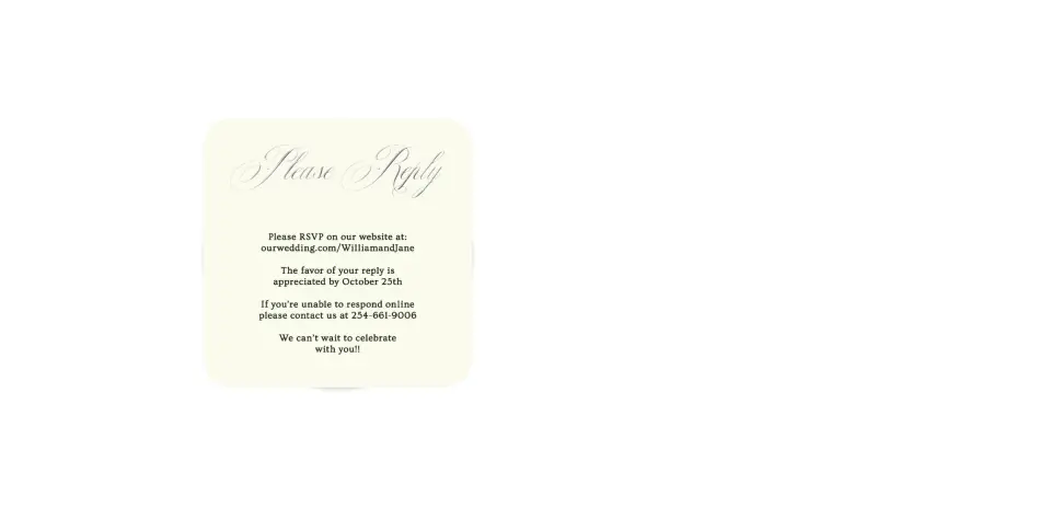 Wedding Invitation Shapes