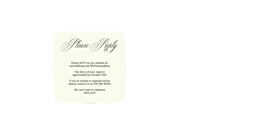 Wedding Invitation Shapes
