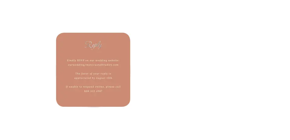 Wedding Invitation Shapes