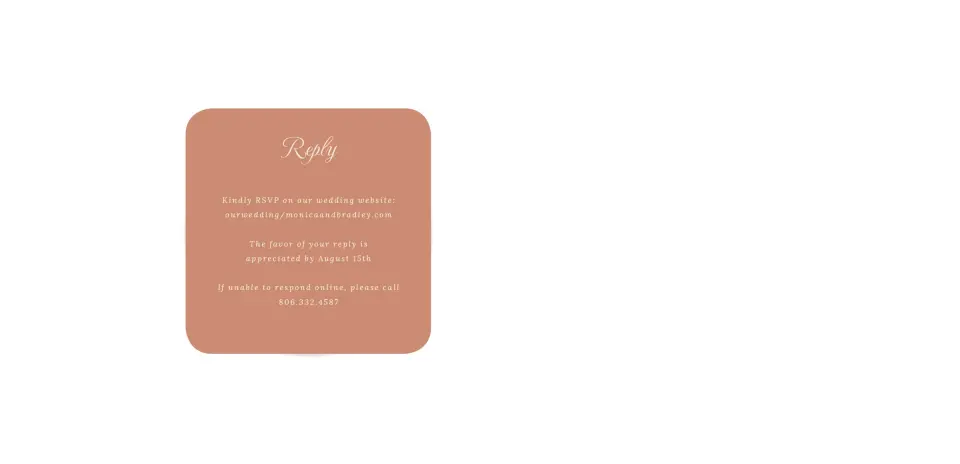 Wedding Invitation Shapes