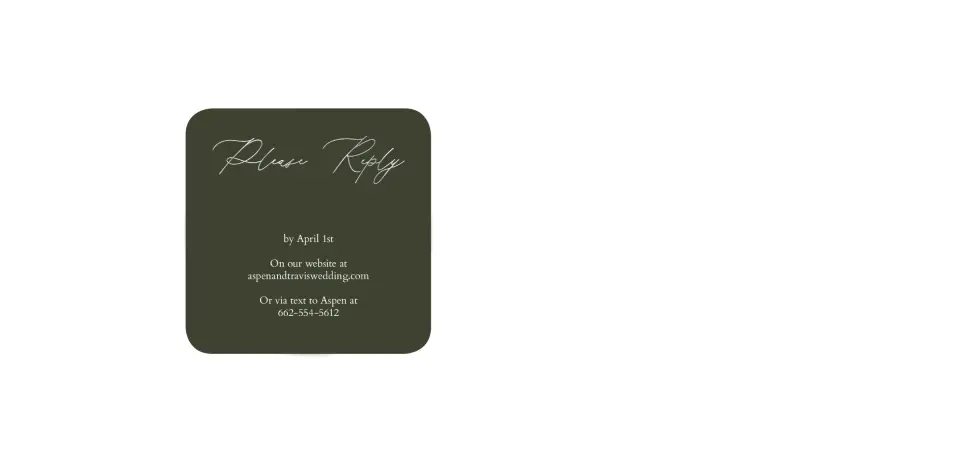 Wedding Invitation Shapes