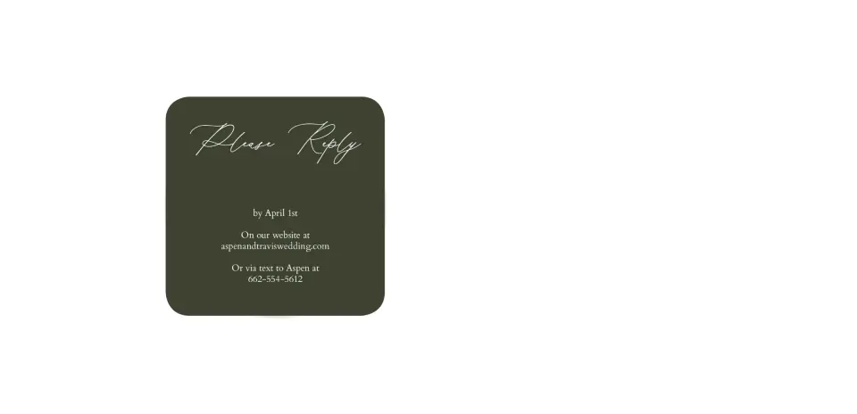 Wedding Invitation Shapes