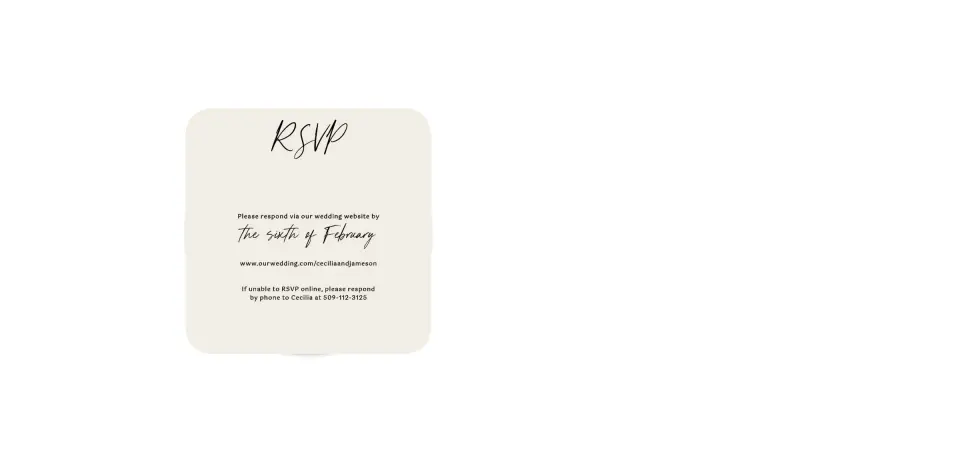Wedding Invitation Shapes