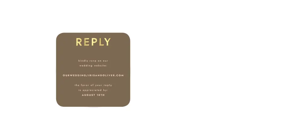 Wedding Invitation Shapes