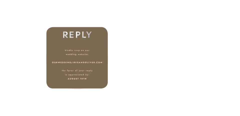 Wedding Invitation Shapes