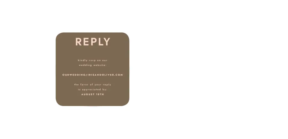 Wedding Invitation Shapes