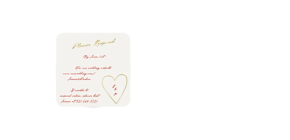 Wedding Invitation Shapes