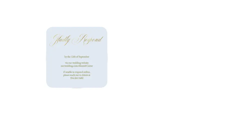 Wedding Invitation Shapes