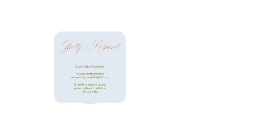 Wedding Invitation Shapes