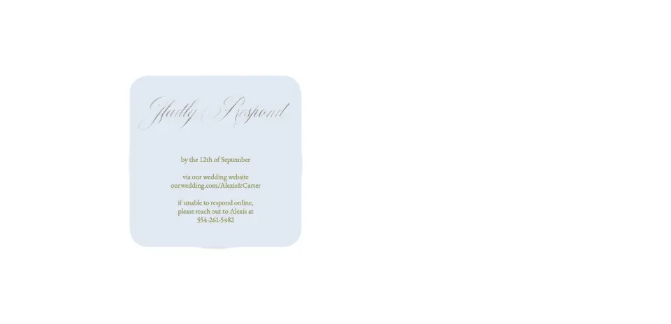 Wedding Invitation Shapes