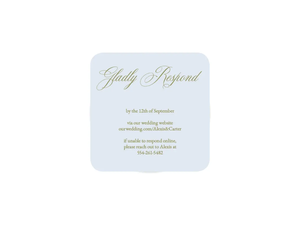Wedding Invitation Shapes