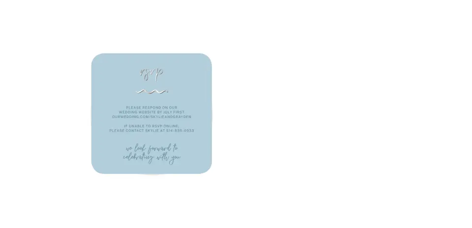 Wedding Invitation Shapes