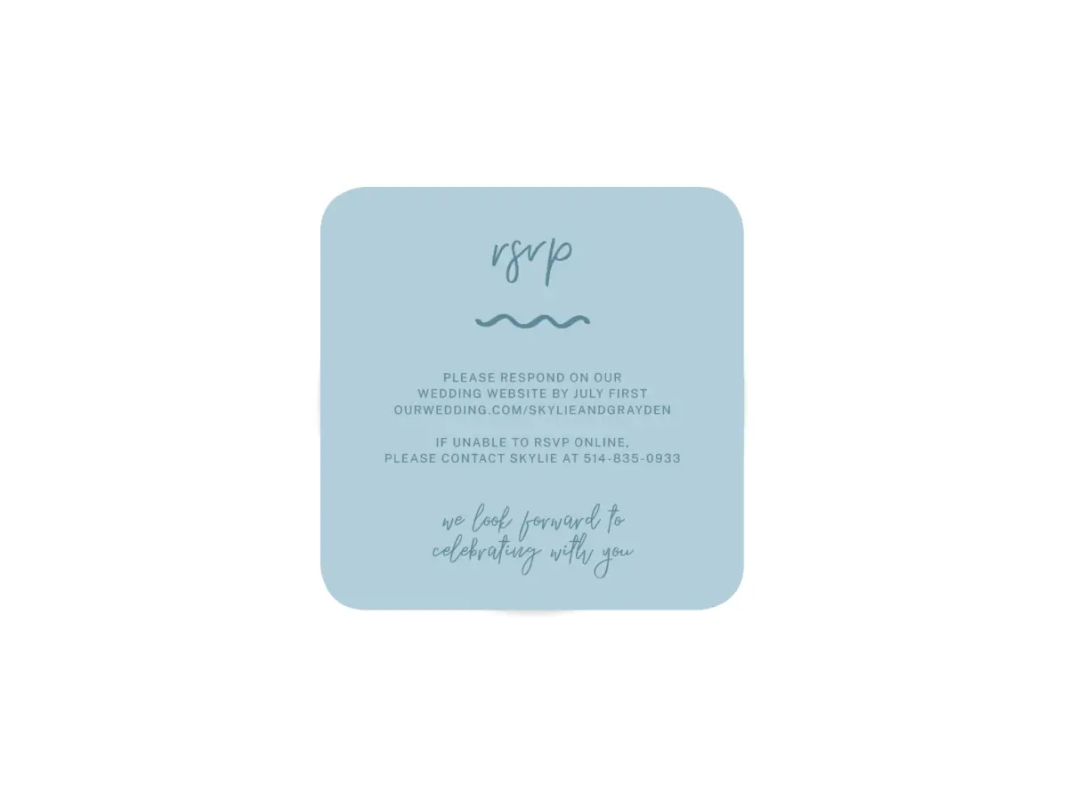 Wedding Invitation Shapes