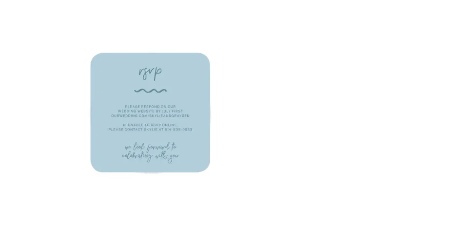 Wedding Invitation Shapes