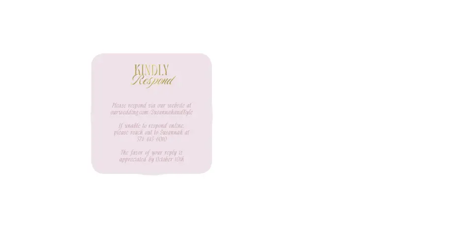 Wedding Invitation Shapes