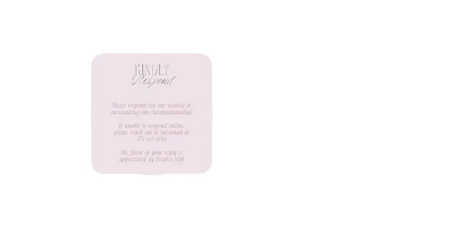 Wedding Invitation Shapes
