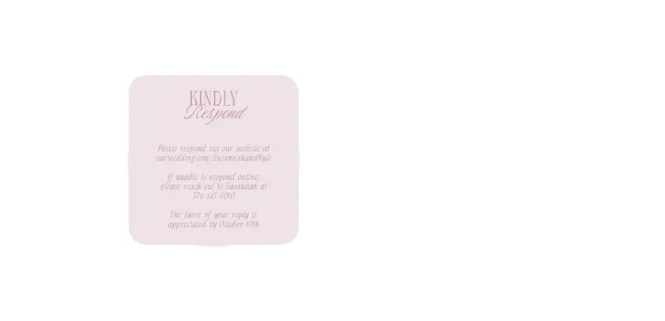 Wedding Invitation Shapes