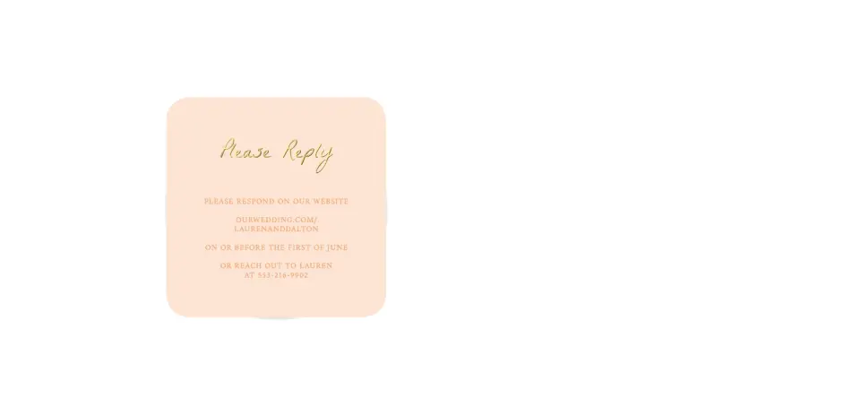Wedding Invitation Shapes