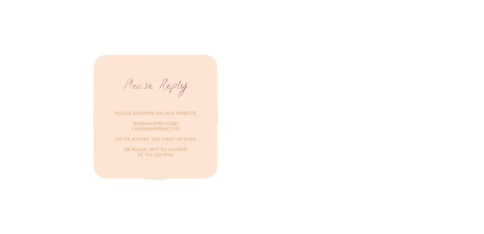 Wedding Invitation Shapes
