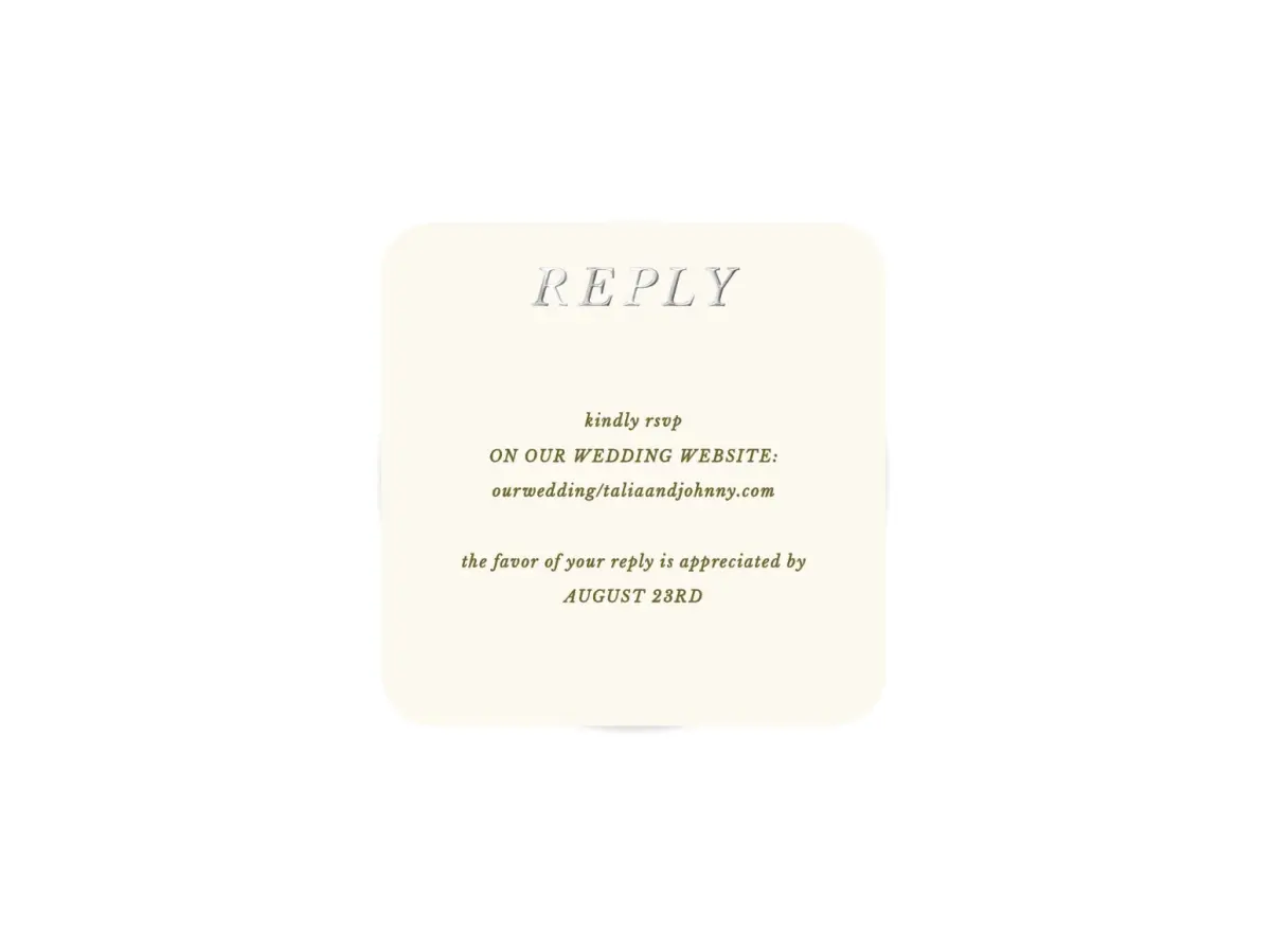 Wedding Invitation Shapes