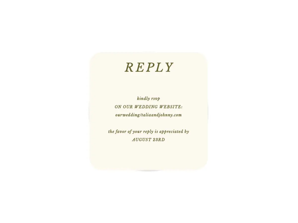 Wedding Invitation Shapes