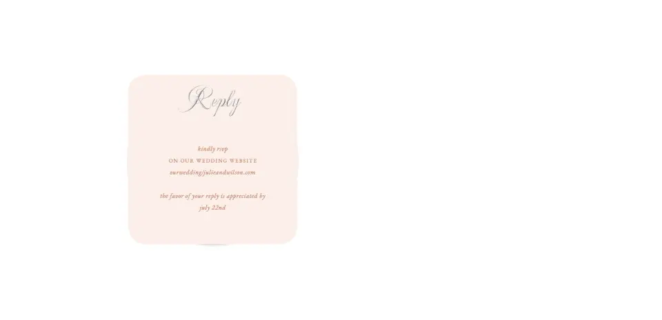 Wedding Invitation Shapes