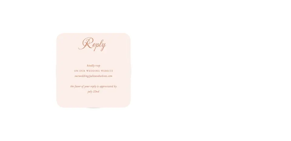 Wedding Invitation Shapes