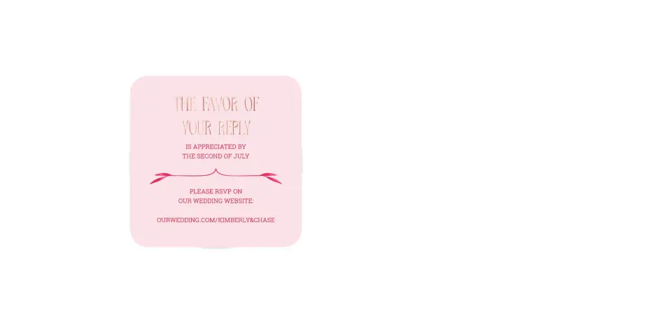 Wedding Invitation Shapes