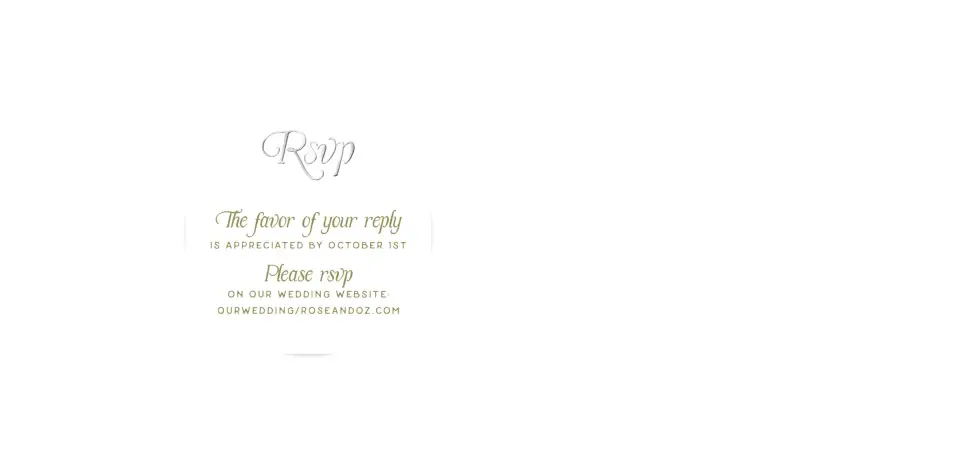 Wedding Invitation Shapes