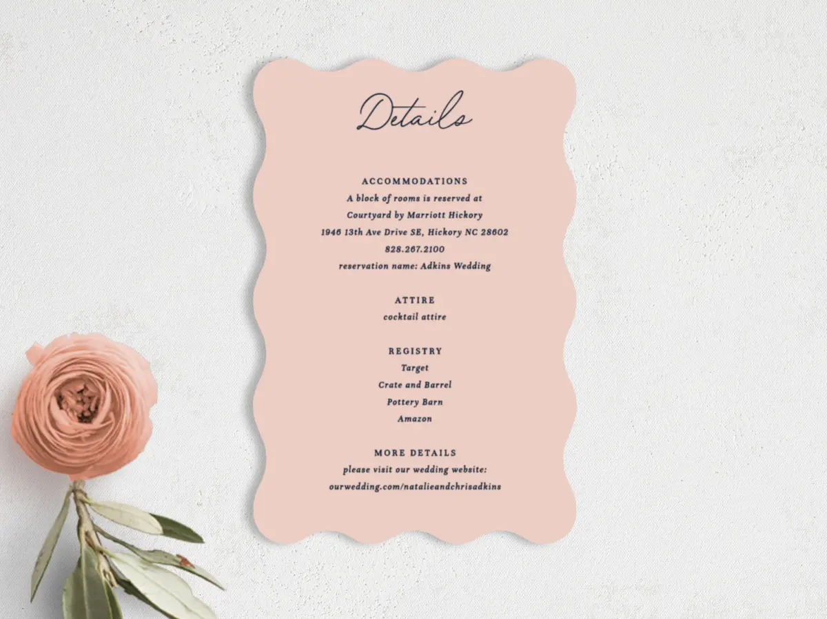 Wedding Invitation Shapes