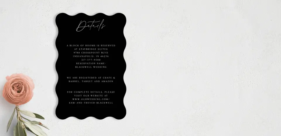 Wedding Invitation Shapes