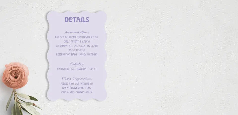 Wedding Invitation Shapes