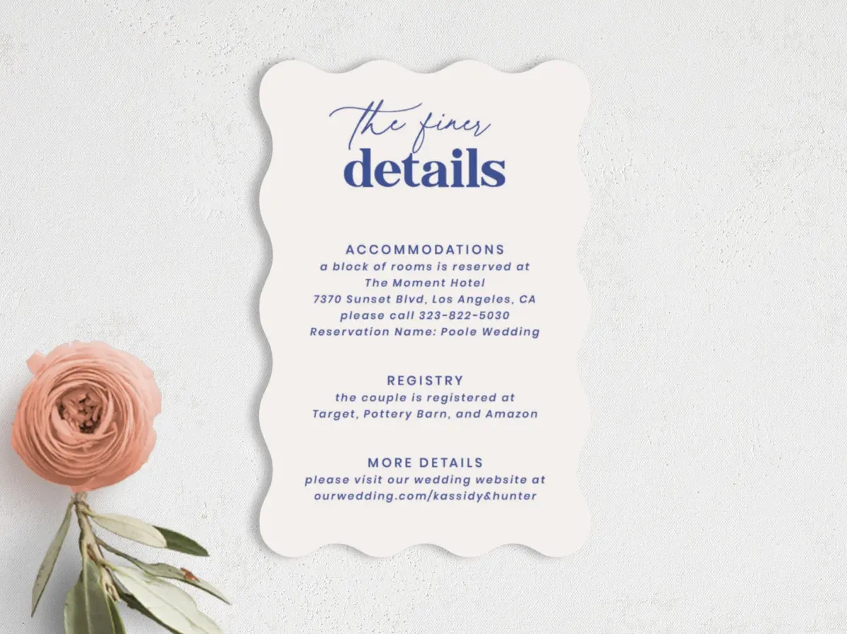 Wedding Invitation Shapes