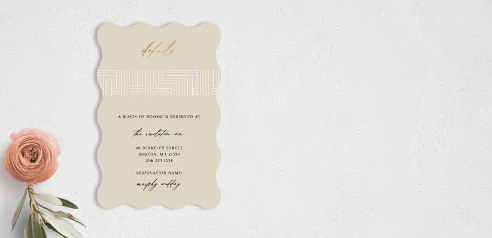 Wedding Invitation Shapes