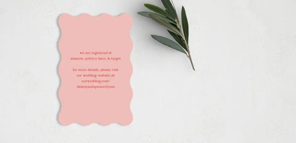 Wedding Invitation Shapes