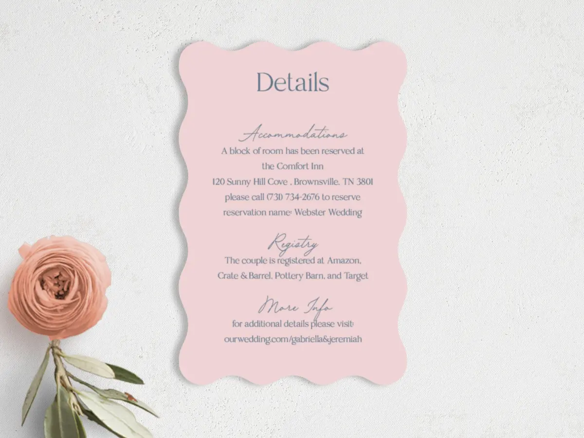 Wedding Invitation Shapes
