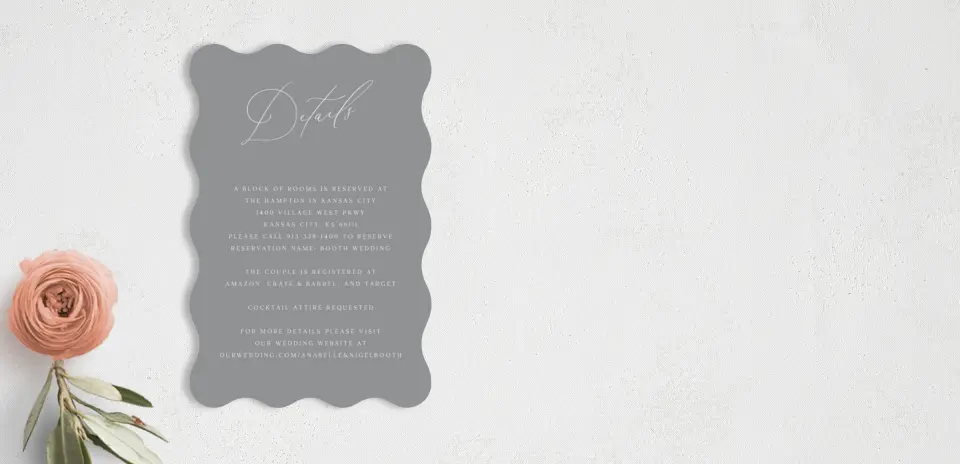 Wedding Invitation Shapes
