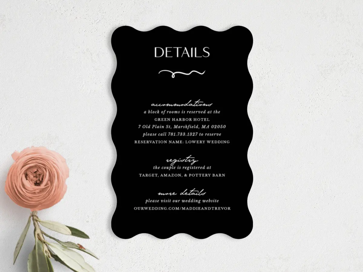 Wedding Invitation Shapes