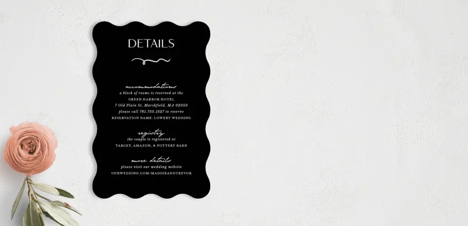 Wedding Invitation Shapes