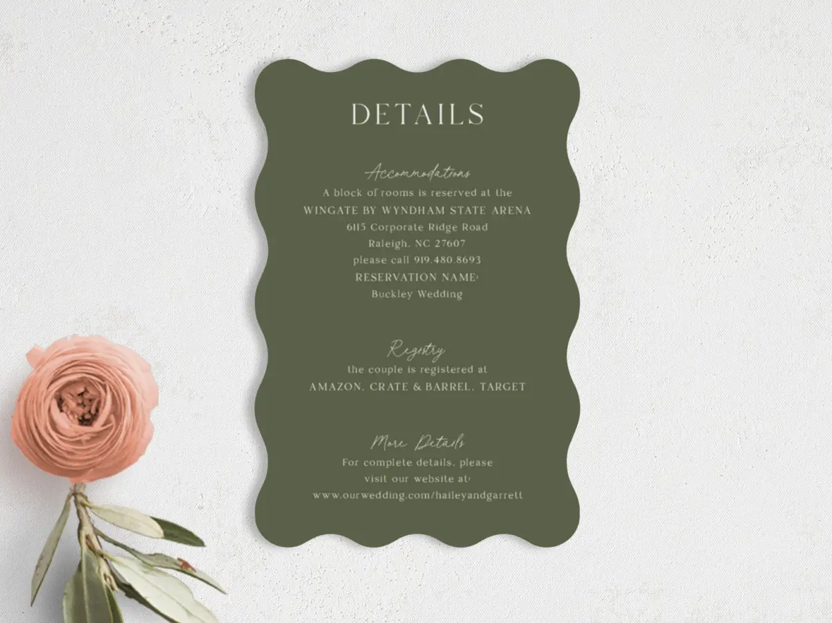 Wedding Invitation Shapes