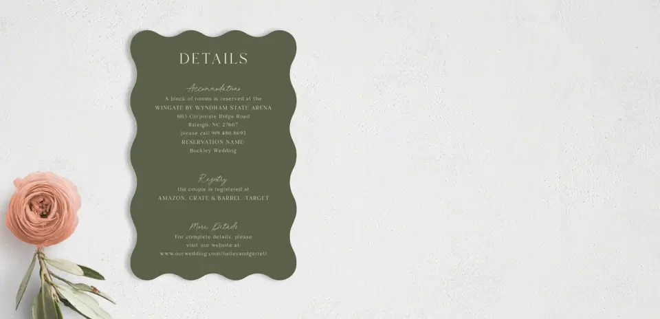 Wedding Invitation Shapes