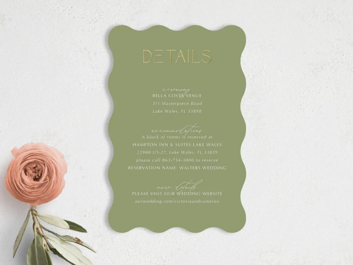 Wedding Invitation Shapes
