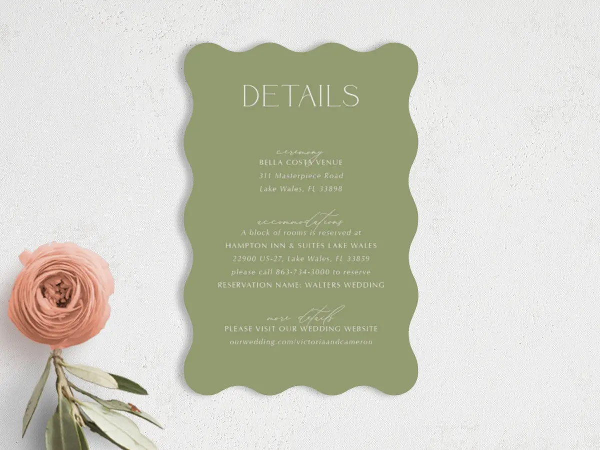 Wedding Invitation Shapes