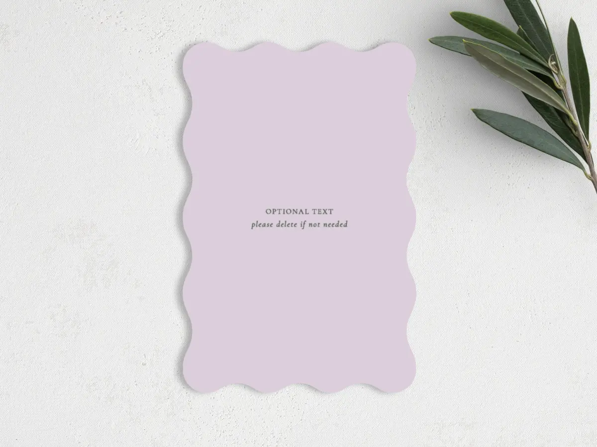 Wedding Invitation Shapes